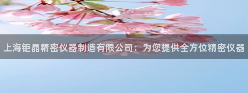 彩神vll首页：上海钜晶精密仪器制造有限公司：为您提供全方位精密仪器