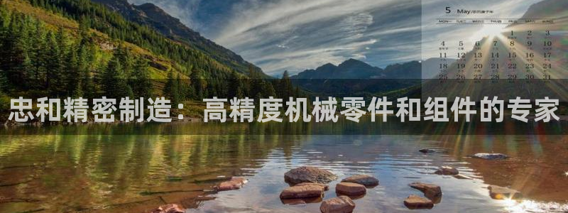 在彩神网输了六万多怎么拿回来：忠和精密制造：高精度机械零件和组件的专家