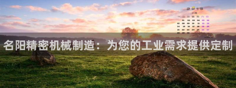 彩神Vll购彩大厅：名阳精密机械制造：为您的工业需求提供定制