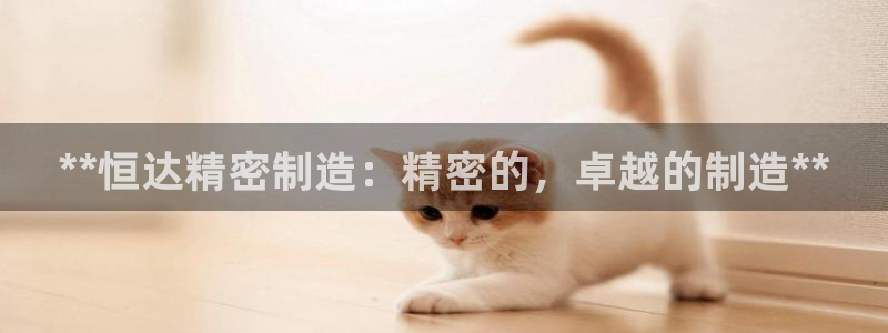 彩神v彩搜狗：**恒达精密制造：精密的，卓越的制造**