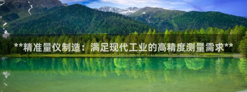 彩神大发如何观察走势：**精准量仪制造：满足现代工业的高精度测量需求**