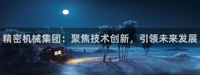 彩神8官网下：精密机械集团：聚焦技术创新，引领未来发展