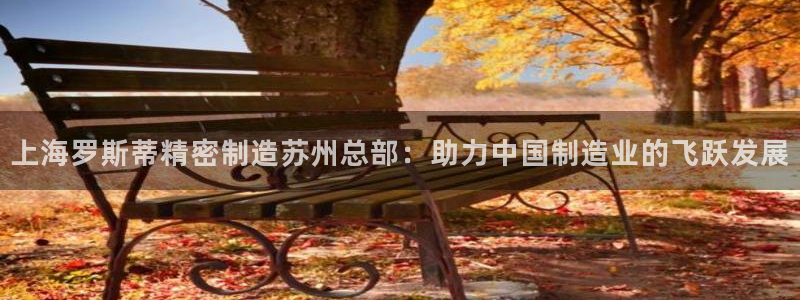 彩神邀请码:00-00-3267：上海罗斯蒂精密制造苏州总部：助力中国制造业的飞跃发展