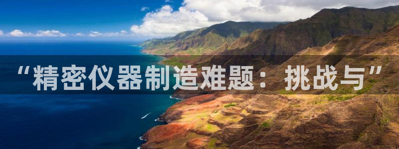 彩神网能赚钱是怎么回事：“精密仪器制造难题：挑战与”