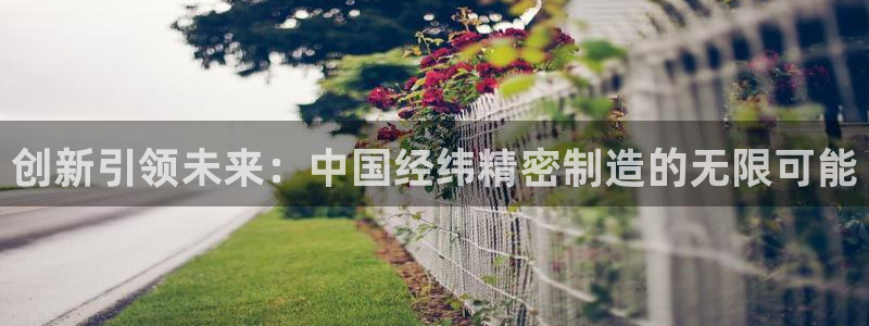 有谁知道彩神争霸的网址：创新引领未来：中国经纬精密制造的无限可能